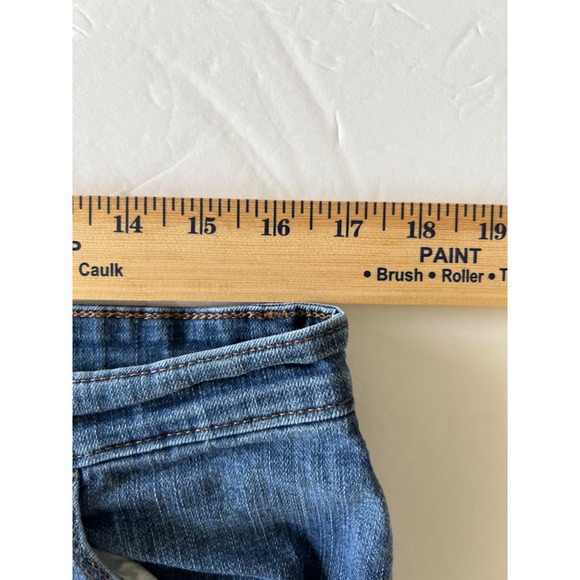 Lee 1889 Womens Jeans Size 12 Short Relaxed Fit Stretch Mom Denim Medium Wash - Picture 7 of 10